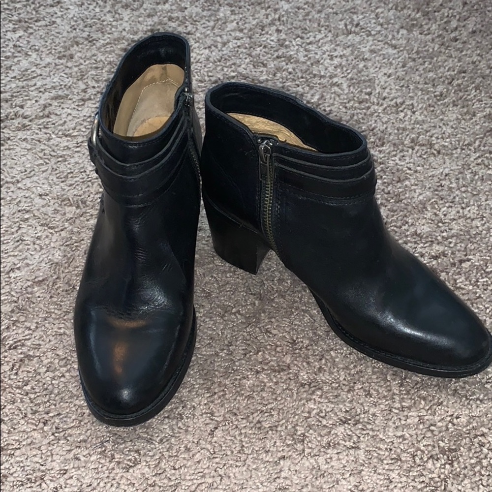 Frye Black Booties 7 1/2